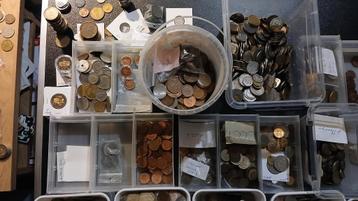 lot de monnaies anciennes a vendre au KG beschikbaar voor biedingen