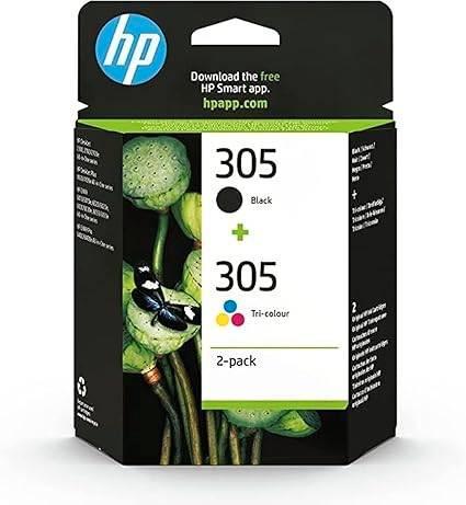 HP 305 Multipack originele inktcartridgeset | GARTIS LEV, Computers en Software, Printerbenodigdheden, Nieuw, Cartridge, Verzenden