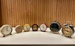 7 Vintage alarm clocks – broken – lot, Handtassen en Accessoires, Ophalen of Verzenden