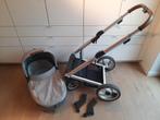 Mutsy Igo buggy kinderwagen met draagmand, zitje e.a., Kinderen en Baby's, Ophalen, Gebruikt, Verstelbare rugleuning