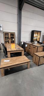 Complete eetkamer, Huis en Inrichting, Ophalen, Nieuw, 4 tot 6 stoelen