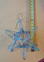 Metalen ster, kerstbal voor in de kerstboom., Diversen, Kerst, Ophalen of Verzenden, Zo goed als nieuw