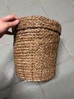 Rieten vaas voor plant/bloem, Tuin en Terras, Ophalen, Zo goed als nieuw