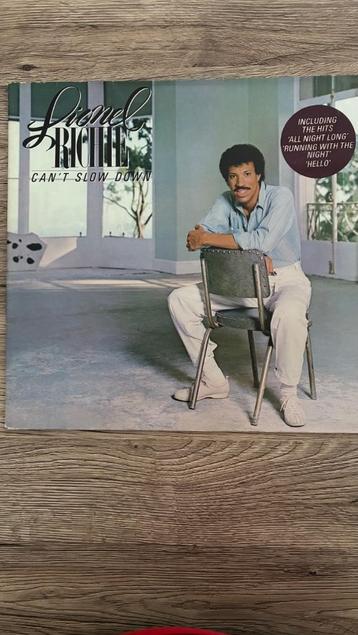 LIONEL RICHIE - CAN'T SLOW DOWN beschikbaar voor biedingen