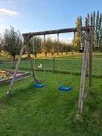 Dubbele schommel, Kinderen en Baby's, Speelgoed | Buiten | Speeltoestellen, Ophalen, Schommel
