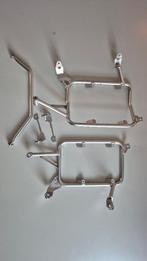 BMW Houders aluminiumkoffers (origineel) (+ev. voetsteun), Motoren, Ophalen, Zo goed als nieuw