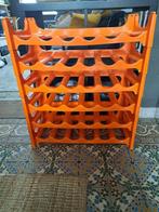 Vintage wijnrek 70's, Huis en Inrichting, Woonaccessoires | Wijnrekken, Ophalen, Gebruikt, Kunststof