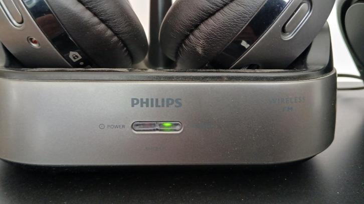 casque sans fil wireles fm philips shc 8535, TV, Hi-fi & Vidéo, Casques audio, Comme neuf, Circum-aural, Philips, Sans fil, Bluetooth