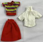 Fleur Mix Mode Fashion pop kleding set vintage 1980s Barbie, Verzenden, Zo goed als nieuw, Pop