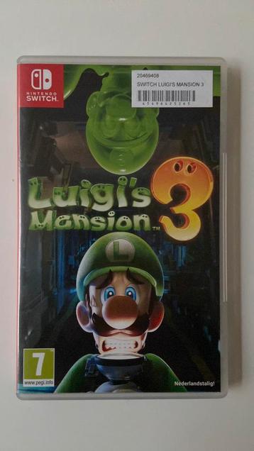Nintendo Switch - Luigi’s Mansion beschikbaar voor biedingen