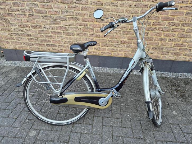 Gazelle e-bike, Fietsen en Brommers, Elektrische fietsen, Gebruikt, Gazelle, Minder dan 47 cm, 50 km per accu of meer, Ophalen