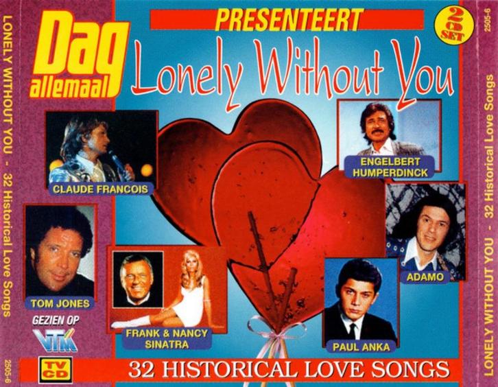 Lonely Without You (Historical Love Songs) - Various, Cd's en Dvd's, Cd's | Verzamelalbums, Zo goed als nieuw, Pop, Boxset, Ophalen of Verzenden