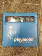 Playmobil System blauw koffertje met diverse inhoud, Envoi, Comme neuf, Playmobil en vrac