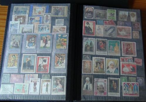 Postzegelalbum A4 (27) veel thema en wereldwijd, Postzegels en Munten, Postzegels | Volle albums en Verzamelingen, Ophalen of Verzenden