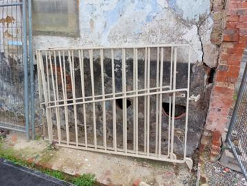 Massief smeedijzer draai Poort Tuinpoort, Enlèvement, Comme neuf