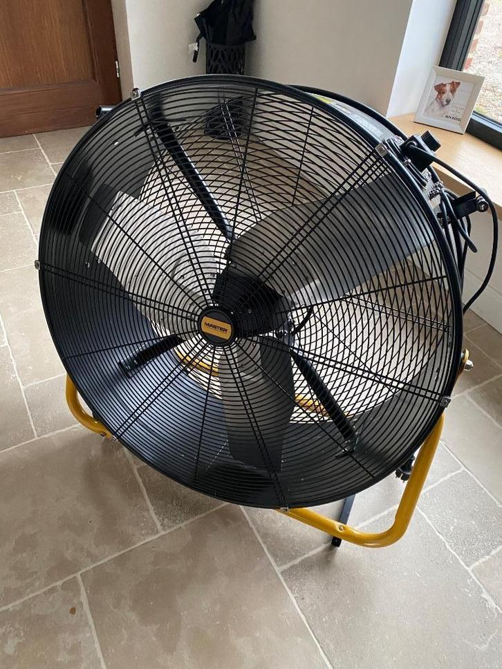 Master DF 30P ventilator 760 mm (éénmaal gebruikt), Doe-het-zelf en Bouw, Ventilatie en Afzuiging, Zo goed als nieuw, Ventilator