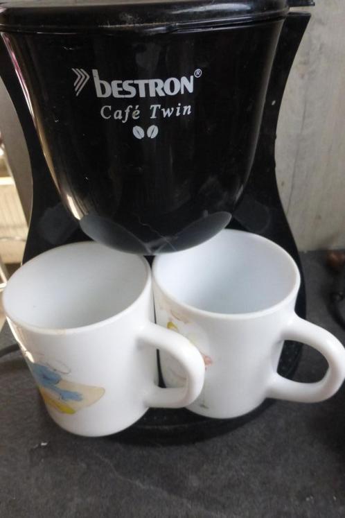 koffiezet voor 1 - 2 tassen koffie of heet water , 450 W, Electroménager, Cafetières, Comme neuf, Café moulu, Machine à espresso