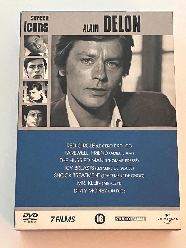 Alain Delon - Ultimate Collection (Screen Icons DVD Box), Cd's en Dvd's, Dvd's | Klassiekers, Gebruikt, Overige genres, 1960 tot 1980