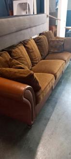Vintage zetel in uitstekende staat. 2.45 lang en 85 cm diep, Comme neuf, Enlèvement, Tissus