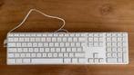 Apple keyboard met numeriek klavier, USB-aansluiting Qwerty, Computers en Software, Toetsenborden, Ophalen of Verzenden, Zo goed als nieuw