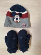 Muts Mickey + handschoenen Barts 4-6 jaar, Kinderen en Baby's, Ophalen, Gebruikt, Handschoenen