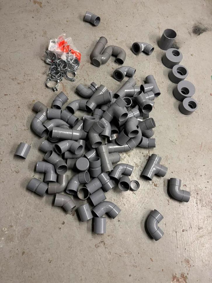 Pvc 50, Bricolage & Construction, Tuyaux & Évacuations, Comme neuf, Autres types, PVC, Enlèvement