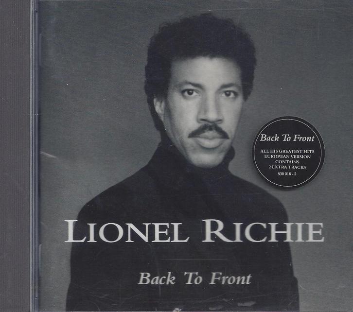 LIONEL RICHIE: BACK TO FRONT (CD Album), Cd's en Dvd's, Cd's | R&B en Soul, Gebruikt, R&B, 1980 tot 2000, Boxset, Ophalen of Verzenden