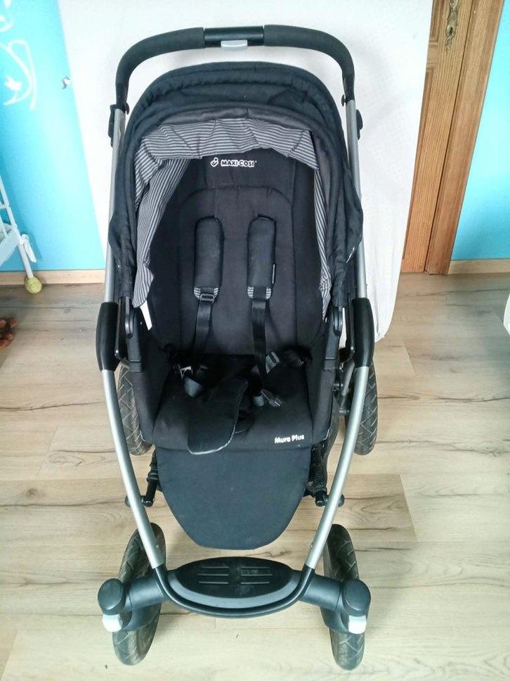Pousette maxi cosi mura plus base isofixe landeau etc, Enfants & Bébés, Buggys, Utilisé, Maxi-Cosi, Enlèvement