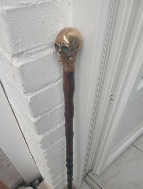 Oude schedelstok, Antiek en Kunst, Curiosa en Brocante