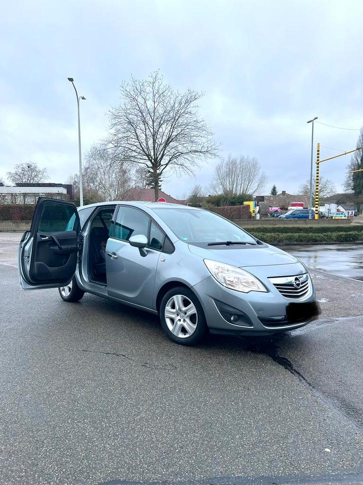 Opel meriva 1.4i turbo Airco Navi Leader sensoren Gekeurd vv, Autos, Opel, Particulier, Meriva, ABS, Airbags, Air conditionné