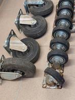 Roues directionnelles, 15cm et 10 cm, Enlèvement