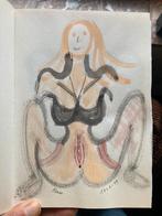 Vrouw met snoer, Ophalen