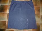 Grote maten,  rok dames, maat 48. donkerblauw, Kleding | Dames, Ophalen of Verzenden, Maat 46/48 (XL) of groter
