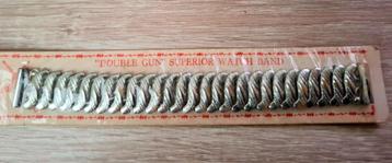 Horlogebandje; Double Gun sup. Watch Band beschikbaar voor biedingen