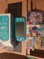 Nintendo Switch Lite: Animal Crossing Edition + 3 spellen, Online, Enlèvement ou Envoi, À partir de 7 ans, Comme neuf