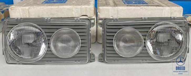 NOS set koplampen Bosch H4 L+R voor Mercedes-Benz W123, Auto-onderdelen, Verlichting, Mercedes-Benz, Nieuw, Ophalen of Verzenden