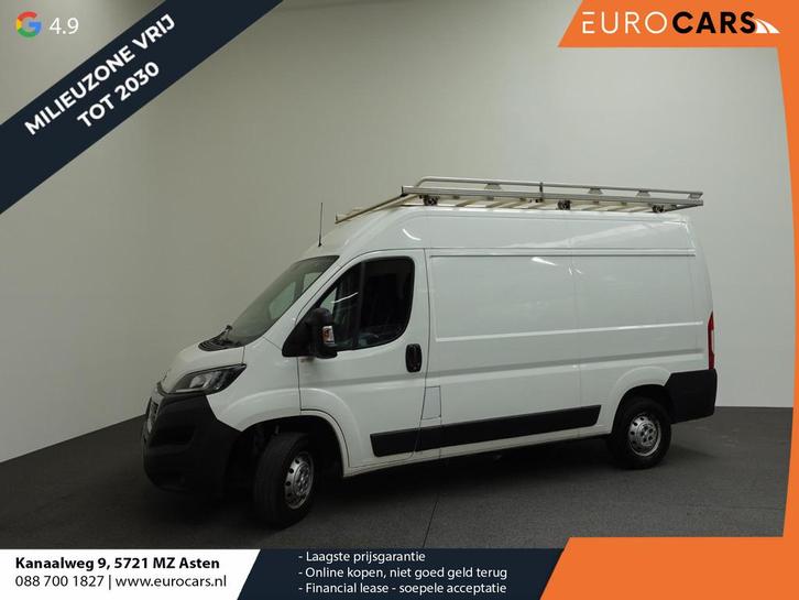 Peugeot Boxer 330 2.2 BlueHDi 120 L2H2 Pro Imperiaal Navigat, Auto's, Bestelwagens en Lichte vracht, Bedrijf, Te koop, ABS, Alarm