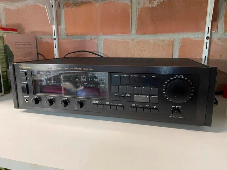 Realistic STA-2280 receiver versterker, Audio, Tv en Foto, Versterkers en Ontvangers, Gebruikt, Stereo, 60 tot 120 watt, Overige merken