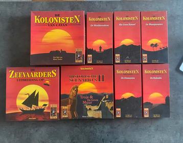 Grote set De Kolonisten van Catan – basis + uitbreidingen beschikbaar voor biedingen