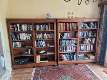 2 antieke bibliotheken, Huis en Inrichting, Ophalen, Gebruikt