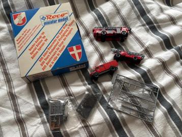 3 Miniatuur Pompierauto's Speciale Editie '86 - Wenen beschikbaar voor biedingen