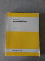a short survey of English grammar, Enlèvement ou Envoi, Utilisé