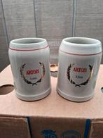 2 bierpotten stella artois, Ophalen, Zo goed als nieuw, Stella Artois