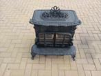 Gietijzeren houtkachel 12kw, met as lade, in goede staat, Huis en Inrichting, Kachels, Ophalen, Houtkachel