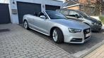 Audi a 5 cabrio 2l essence 110000 km sline, Auto's, Automaat, Cabriolet, Leder, Vierwielaandrijving