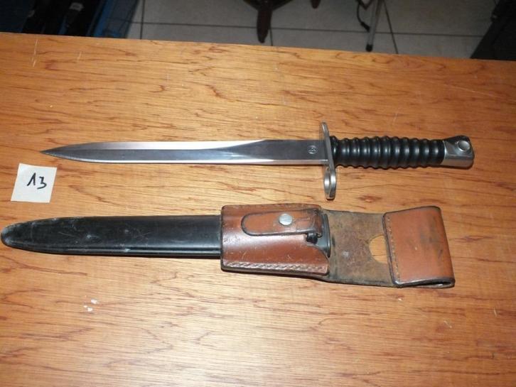 13 VERKOCHT           Bajonet / Bayonet, Verzamelen, Militaria | Algemeen, Overige typen, Ophalen