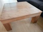 Volledig houten salontafel maat 90x90cm hoogte 45cm, Maison & Meubles, Tables | Tables de salon, Teck, Moins de 50 cm, 50 à 100 cm