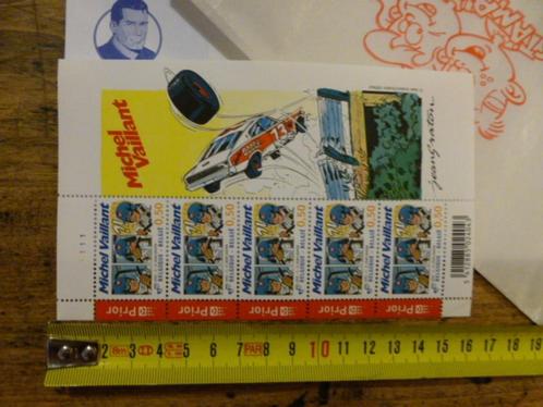 LOTS de 5 Timbres Poste Belgique MICHEL VAILLANT Jean Graton, Postzegels en Munten, Postzegels | Volle albums en Verzamelingen