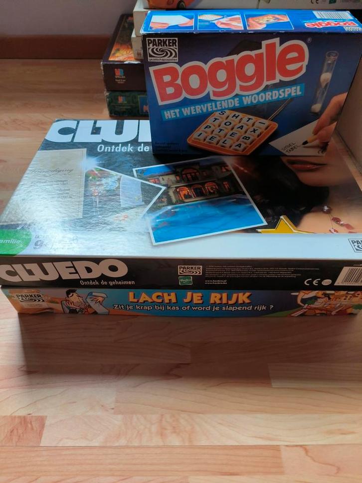 Gezelschapsspellen merk Parker, Hobby en Vrije tijd, Gezelschapsspellen | Bordspellen, Zo goed als nieuw, Ophalen of Verzenden
