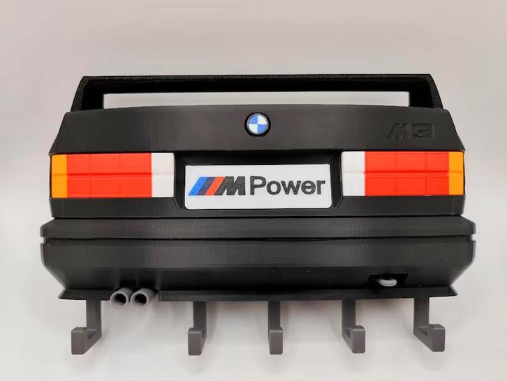 Originele 3D BMW E30 M3 sleutelhanger, een echte eyecatcher!, Autos, BMW, Particulier, Enlèvement ou Envoi